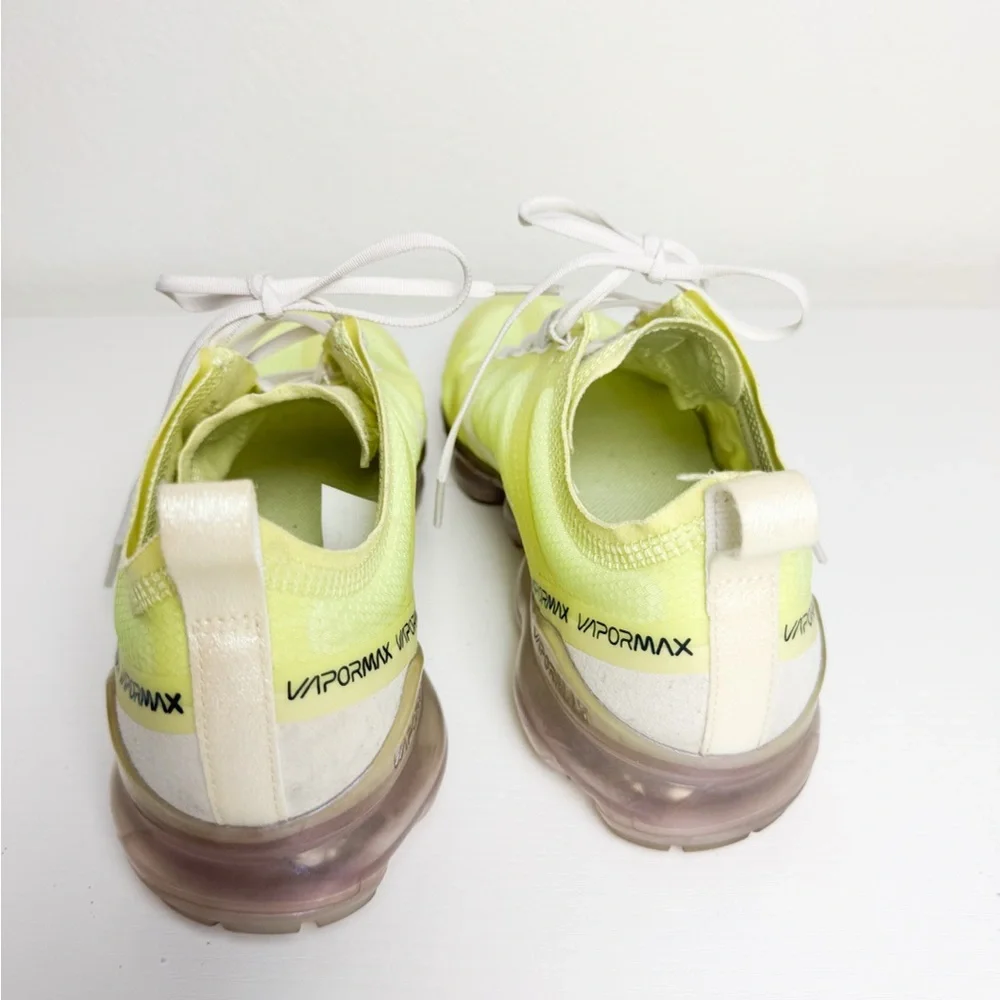 Nike Vapor Max Neon Yellow Running Sneakers Women’s Size 9 - Picture 6 of 10